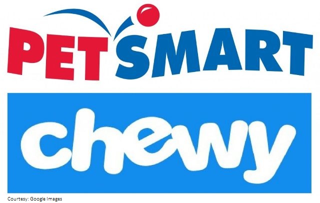 chewy petsmart merger